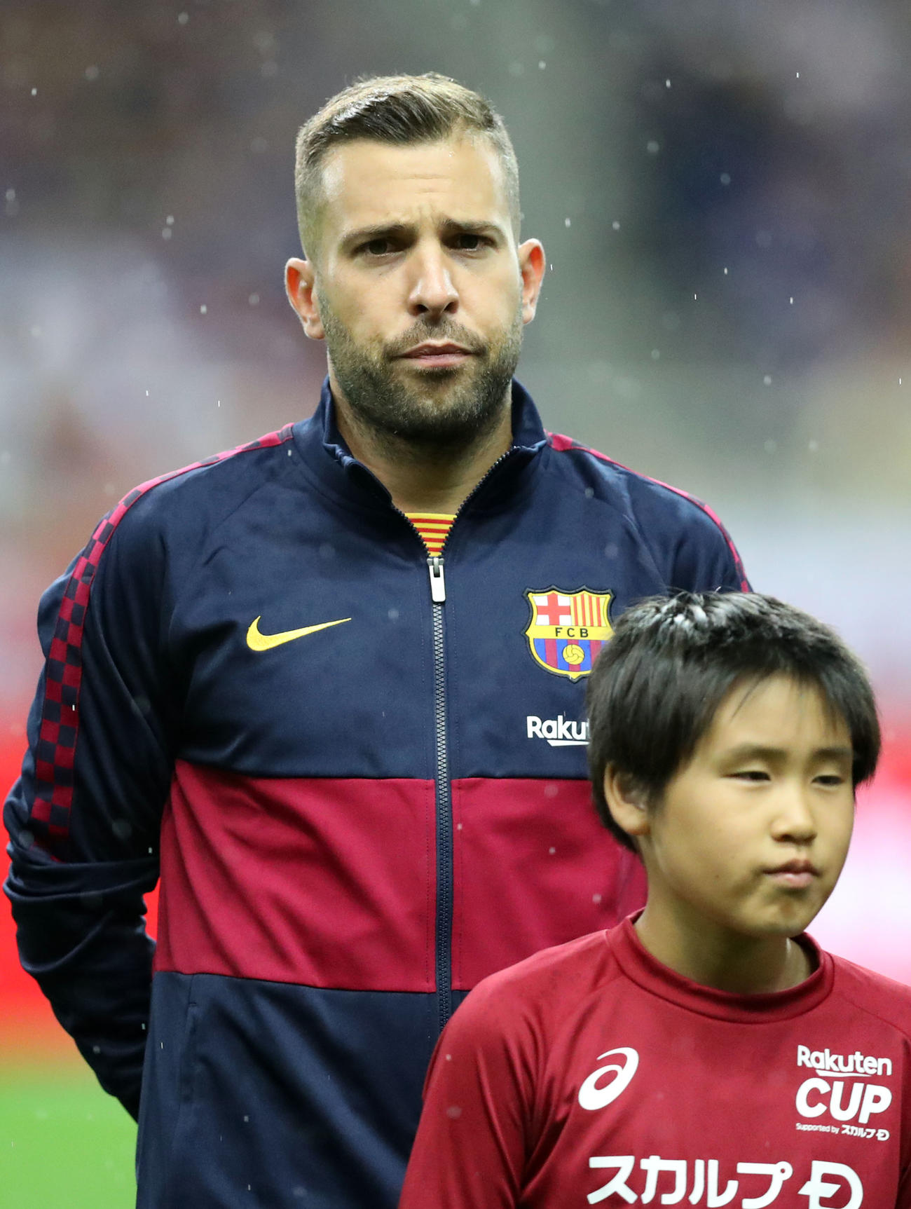 バルセロナDFジョルディ・アルバ（2019年7月23日撮影）