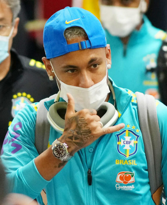 ネイマール（2022年6月3日撮影）