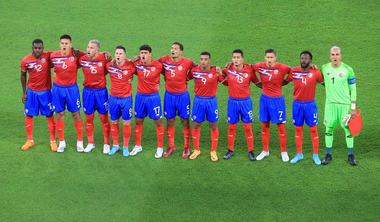 3大会連続6度目のW杯出場を決めたコスタリカ選手ら（ロイター）
