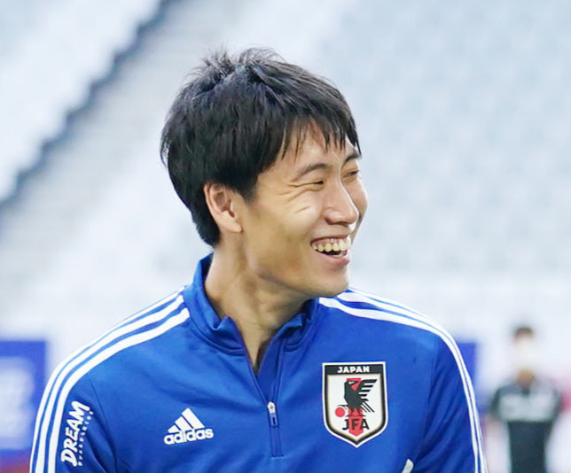 鎌田大地（2022年6月9日撮影）