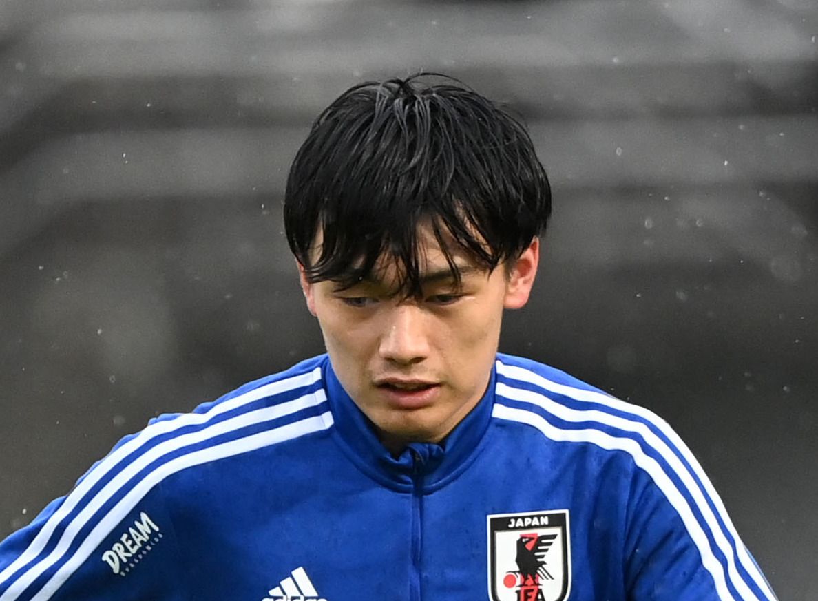 上田綺世（22年5月撮影）