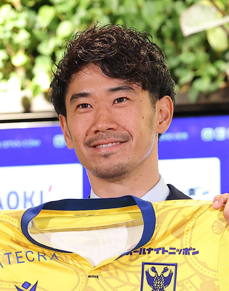 香川真司（2022年1月11日撮影）