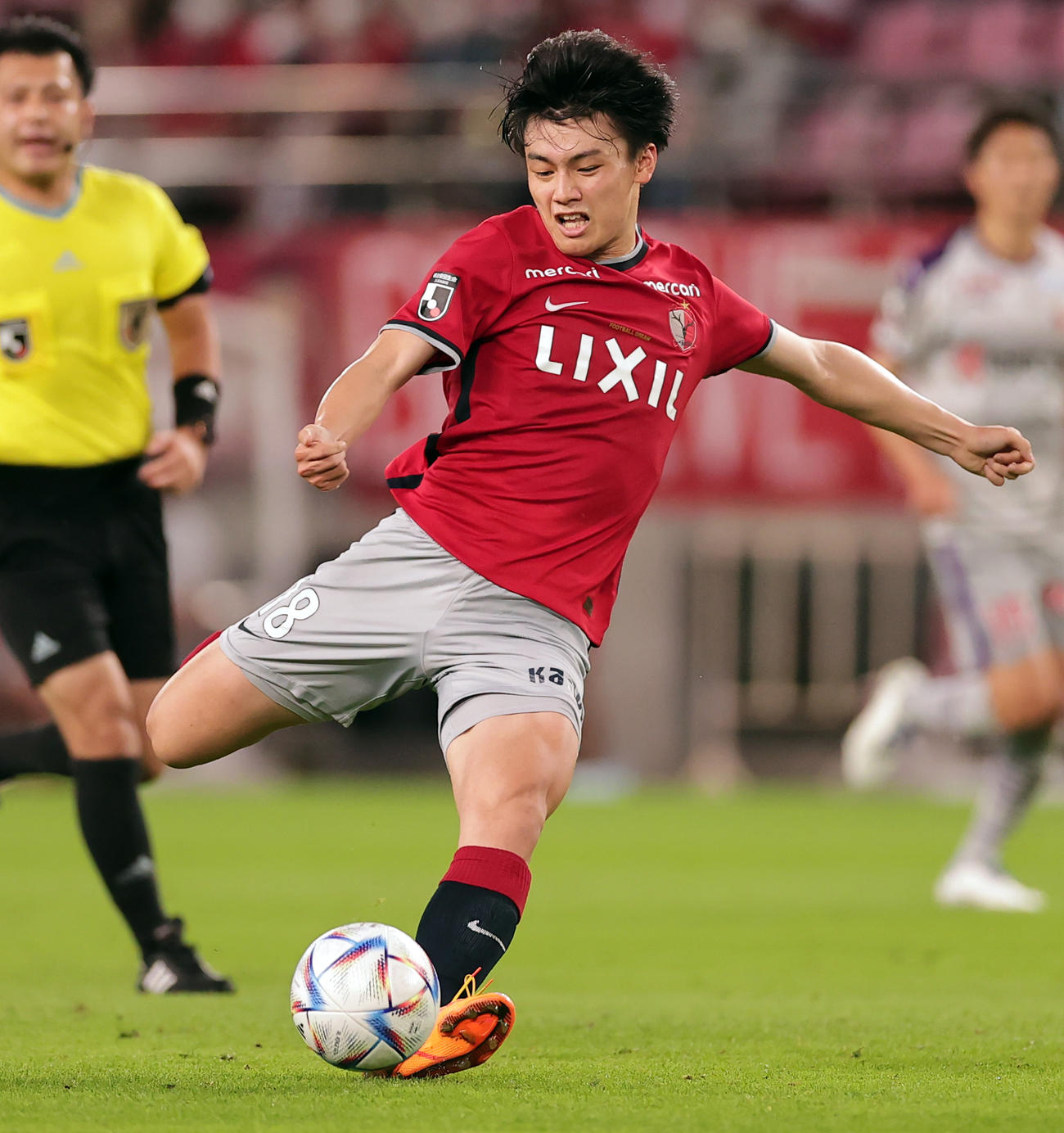 上田綺世（22年6月18日撮影）