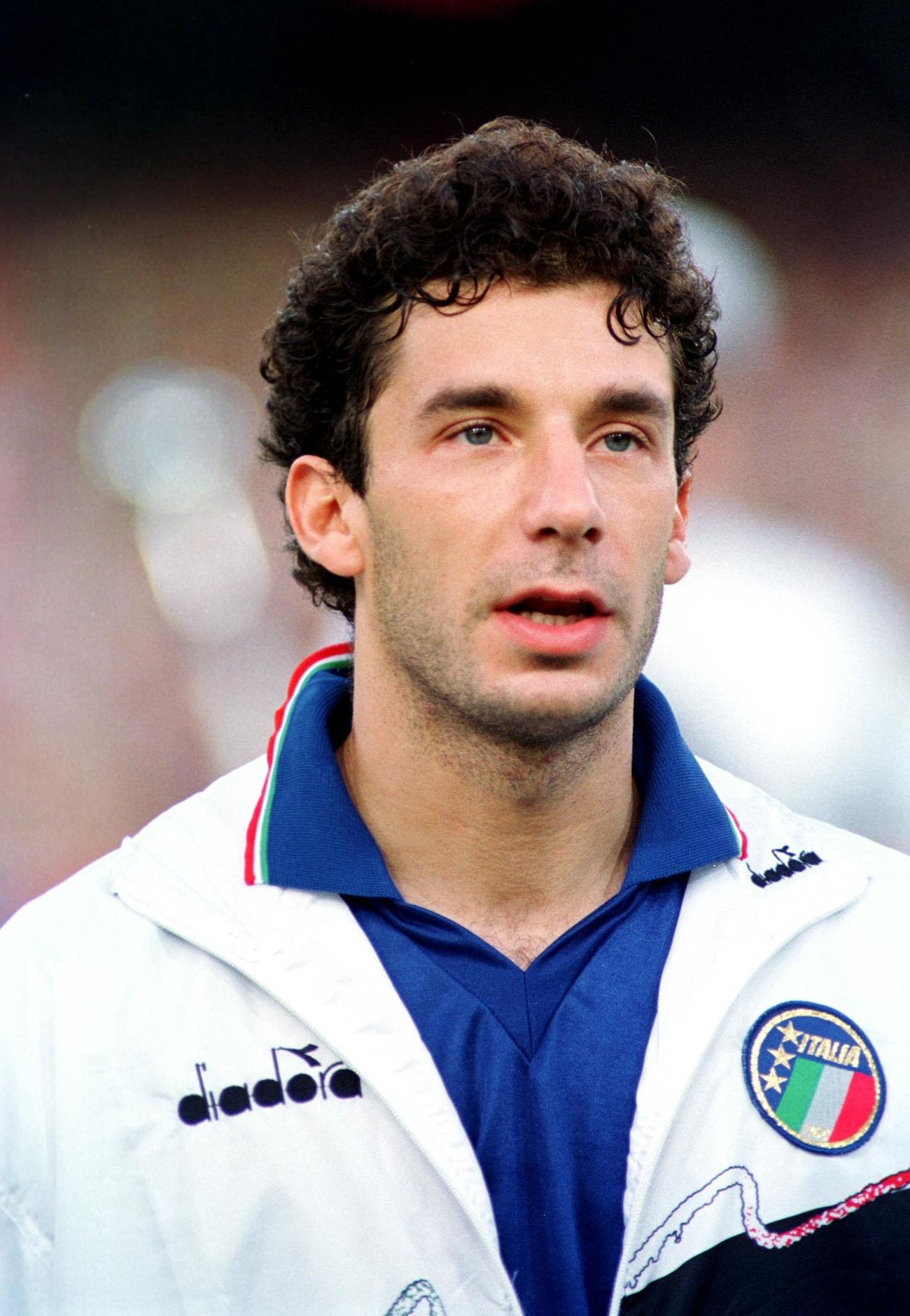 90年7月3日、W杯イタリア大会準決勝　アルゼンチン対イタリア　イタリアFWジャンルカ・ビアリさん