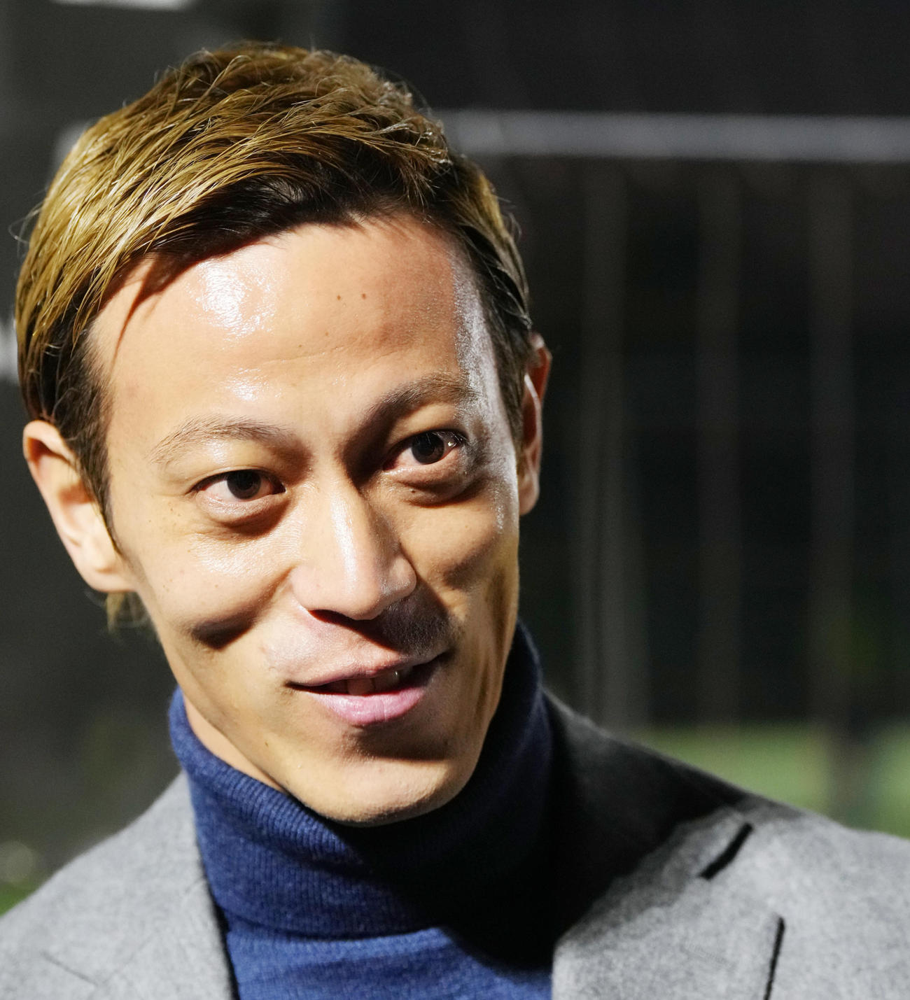 本田圭佑（2023年1月撮影）