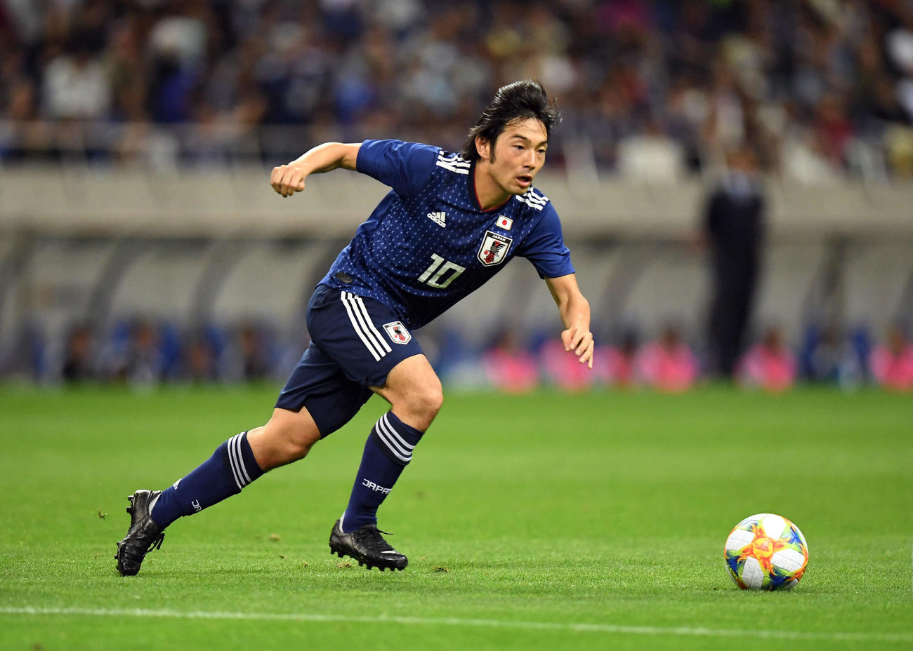 中島翔哉（2019年10月10日撮影）