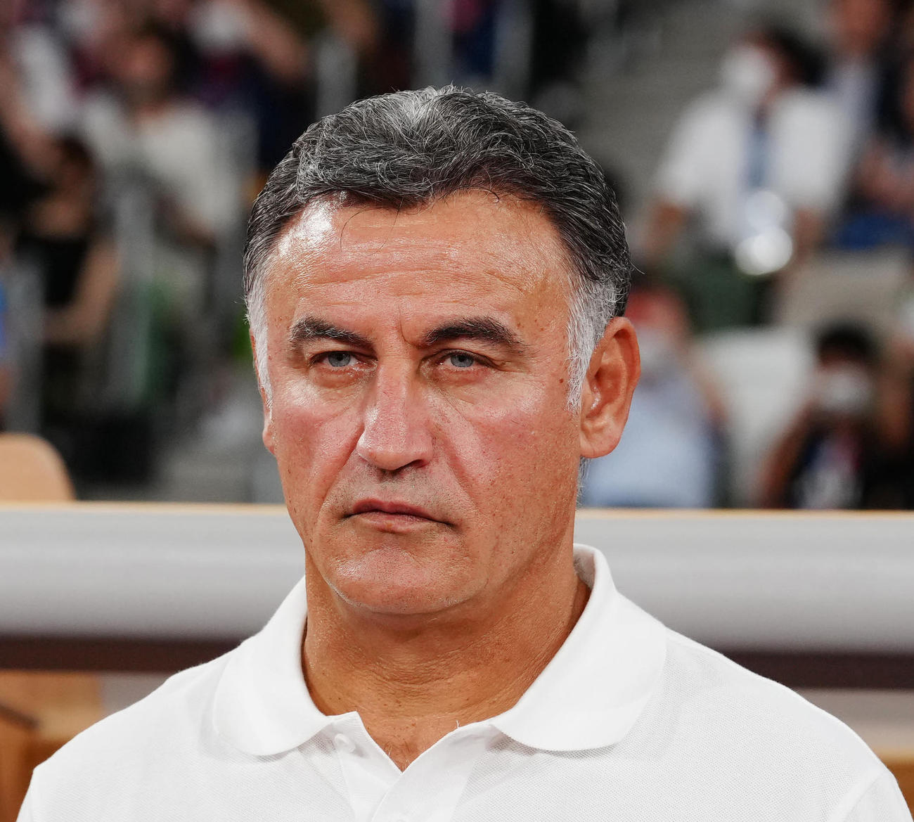 パリ・サンジェルマンのクリストフ・ガルティエ監督（2022年7月撮影）
