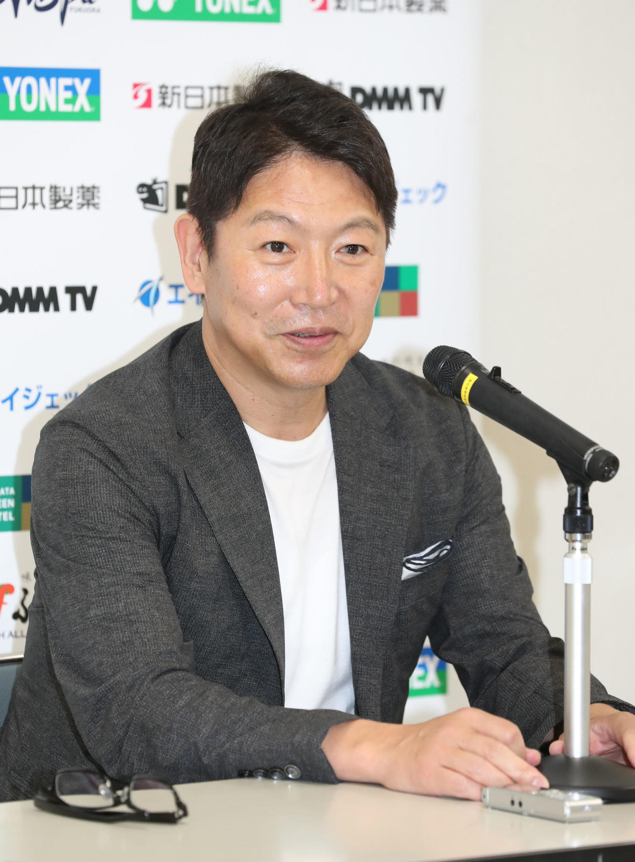 シントトロイデン立石敬之CEO（2023年6月3日撮影）