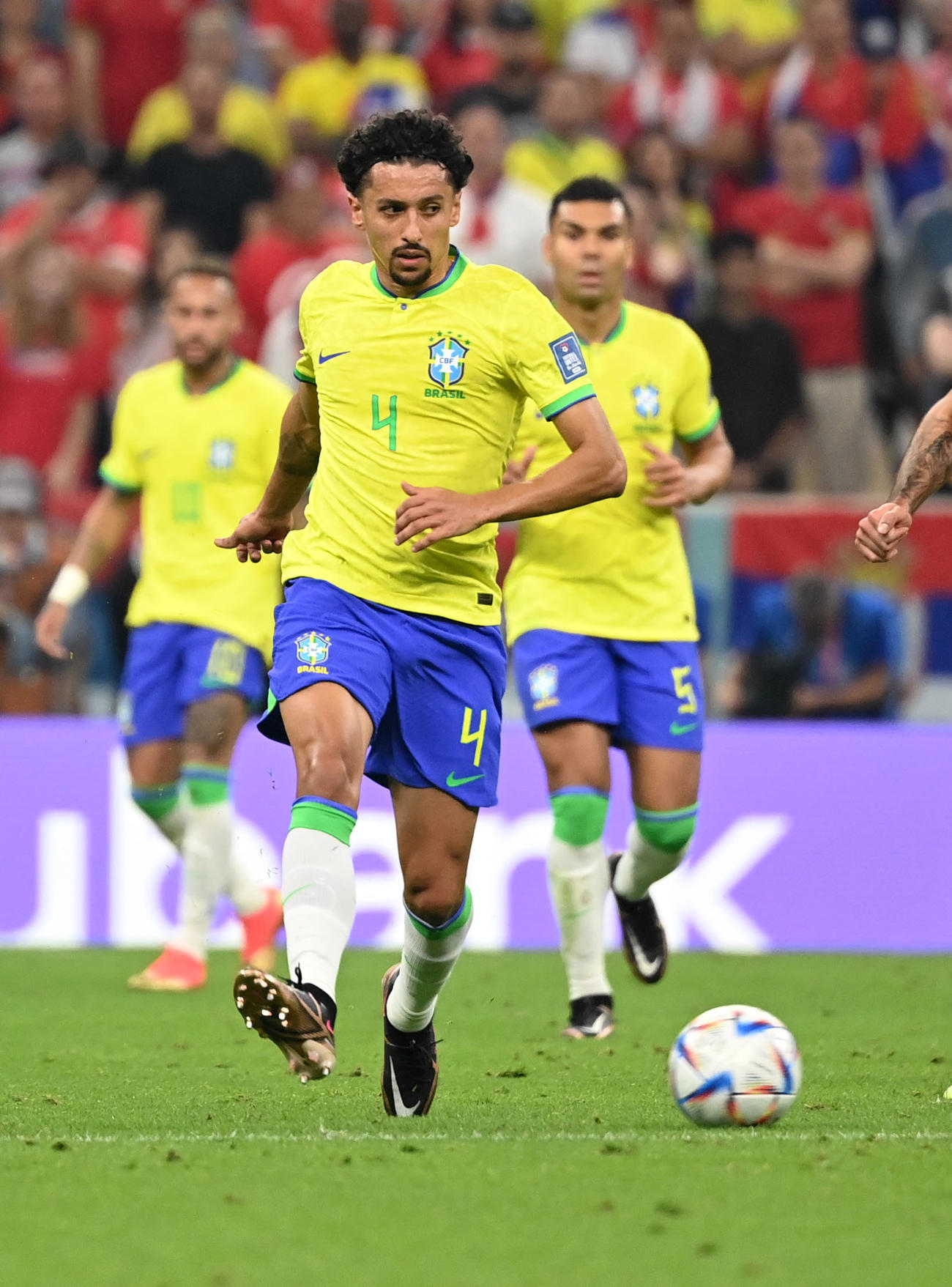 ブラジル代表DFマルキーニョス（2022年11月24日撮影）
