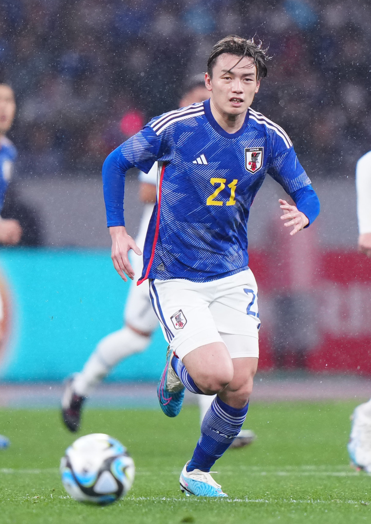 上田綺世（2023年3月24日撮影）