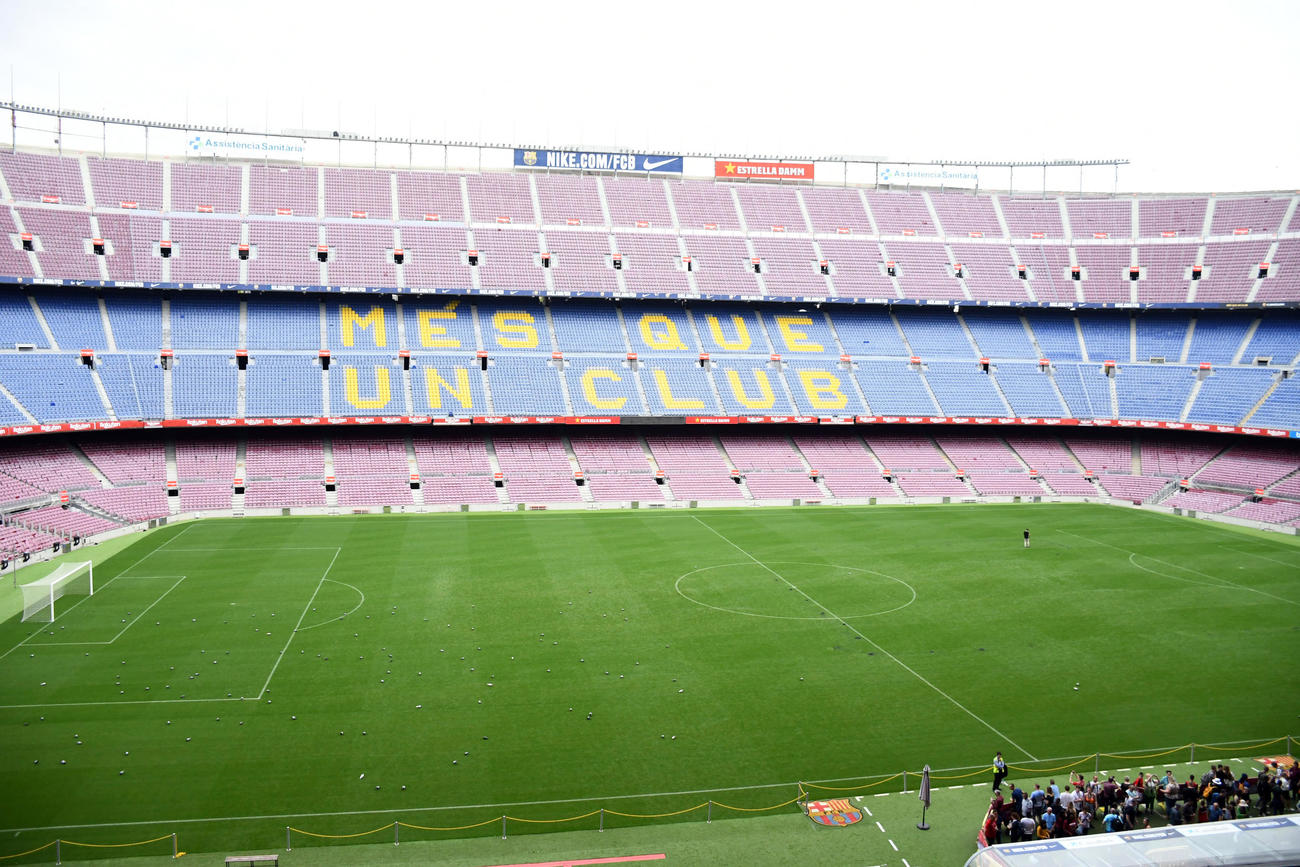FCバルセロナの本拠地　カンプ・ノウ（2019年10月11日撮影）