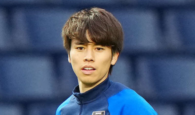 田中碧（2023年3月27日撮影）