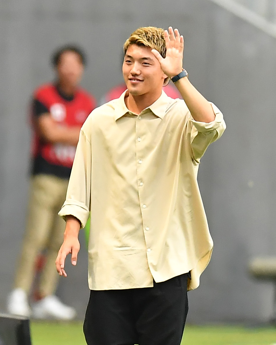 堂安律（23年７月撮影）