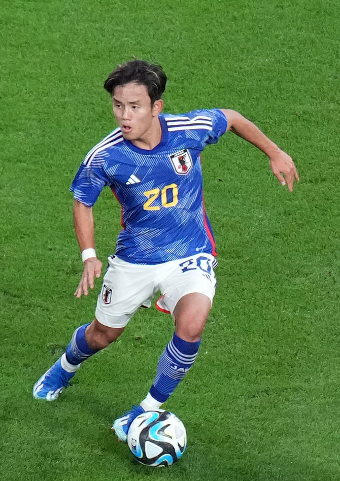 久保建英（2023年10月17日撮影）