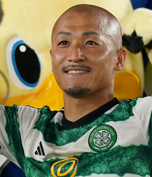 セルティック前田大然（2023年7月19日撮影）