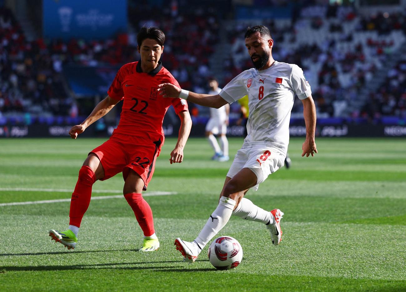 アジア杯　韓国対バーレーン（ロイター）