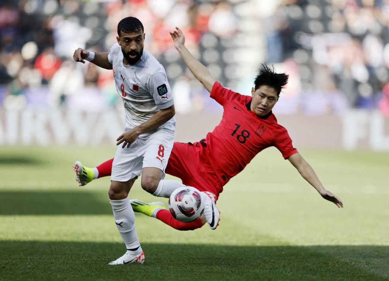 アジア杯　韓国対バーレーン（ロイター）