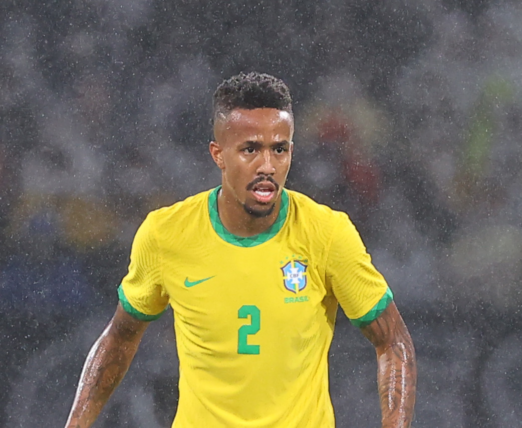 ブラジル代表のミリトン（2022年撮影）