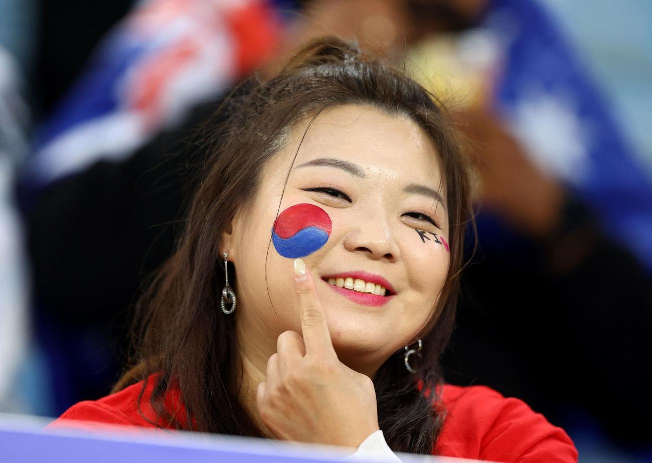 韓国サポーター（ロイター）