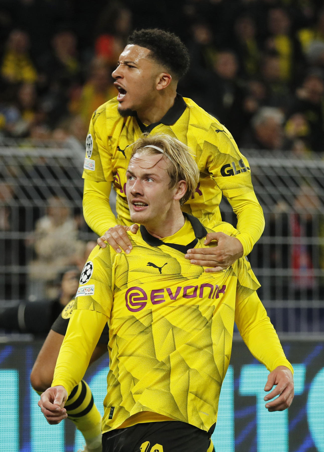 先制点を決めたMFユリアン・ブラント（ロイター）