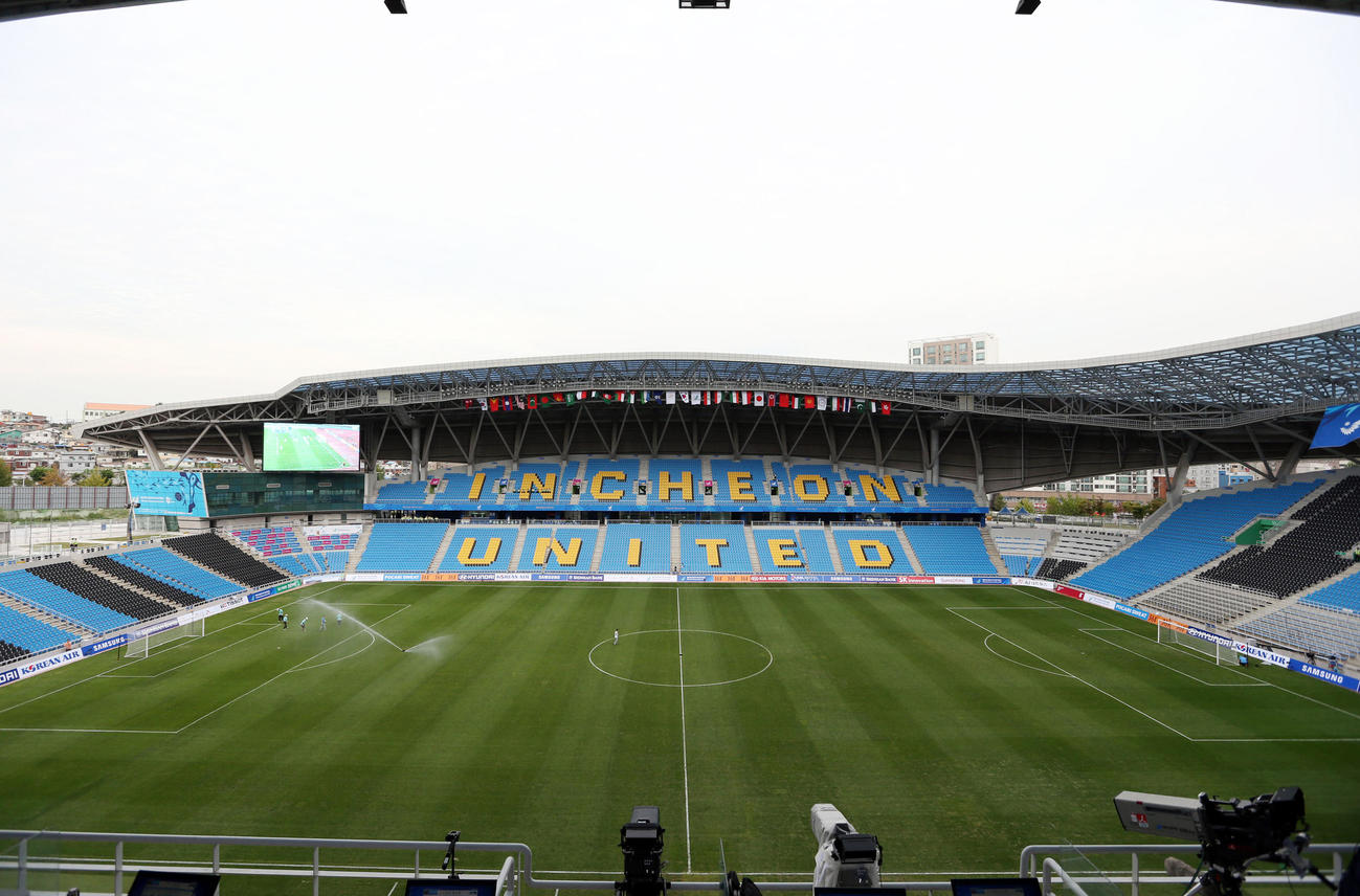 仁川サッカー専用競技場（2014年撮影）