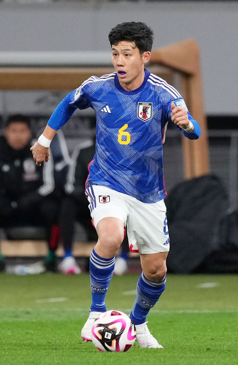 遠藤航（2024年3月21日撮影）