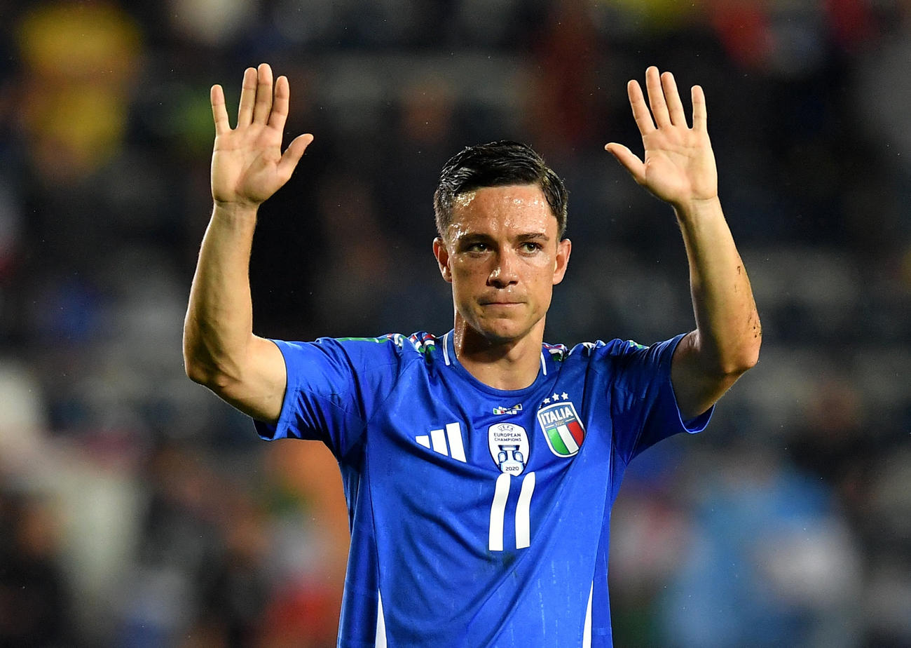 イタリア代表FWラスパドーリ（ロイター）