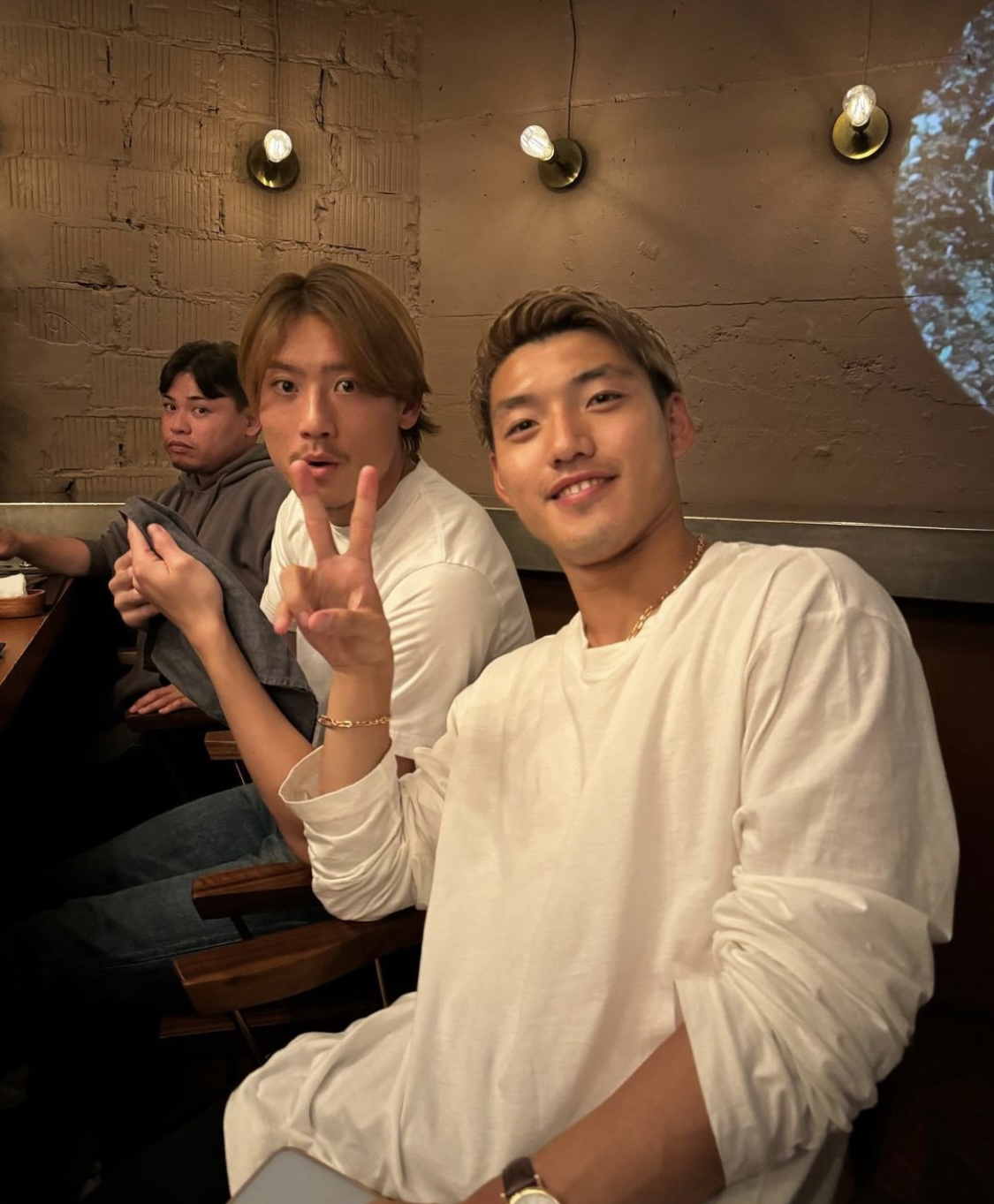 堂安律のインスタグラムから