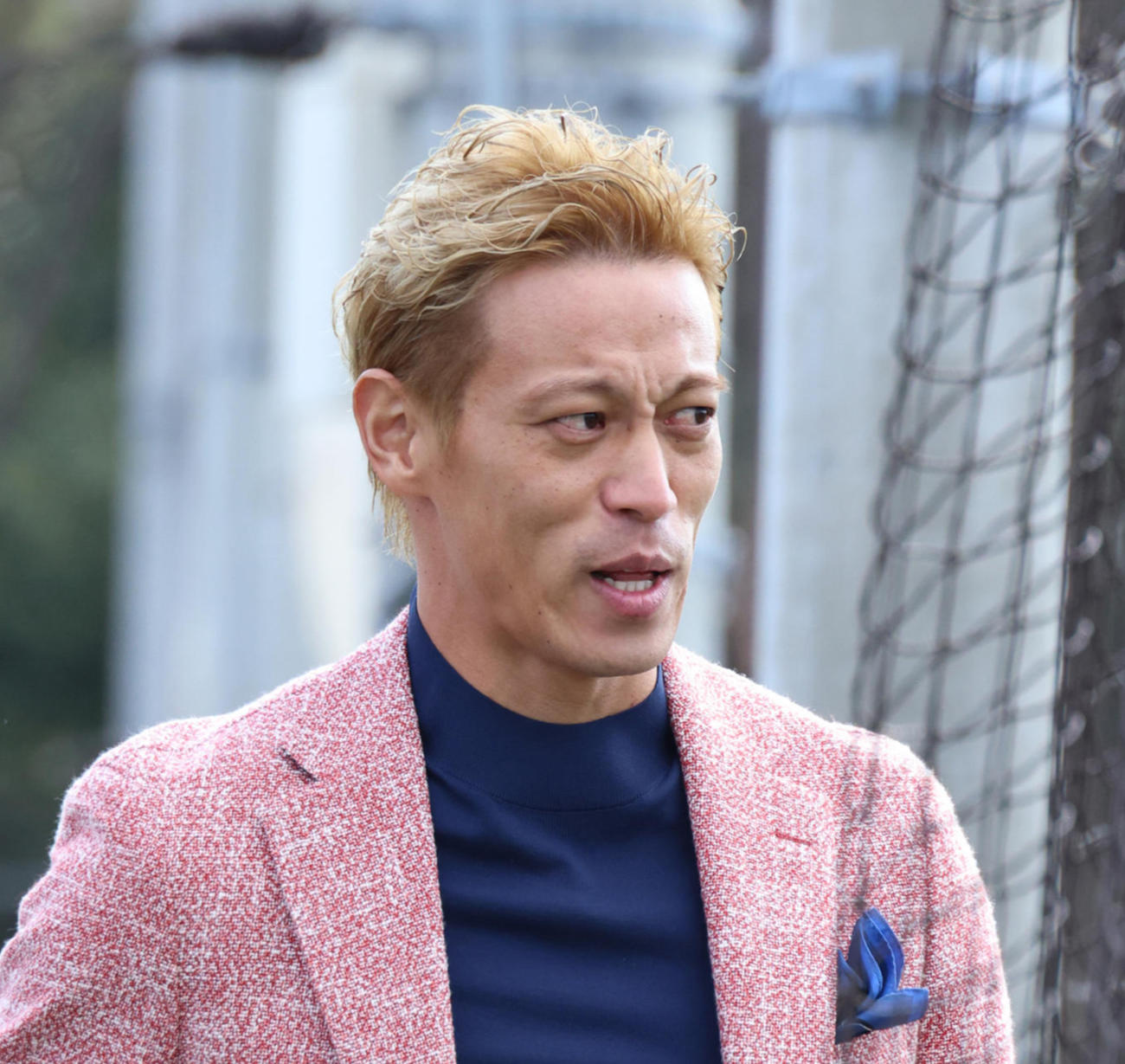 本田圭佑（2024年3月撮影）