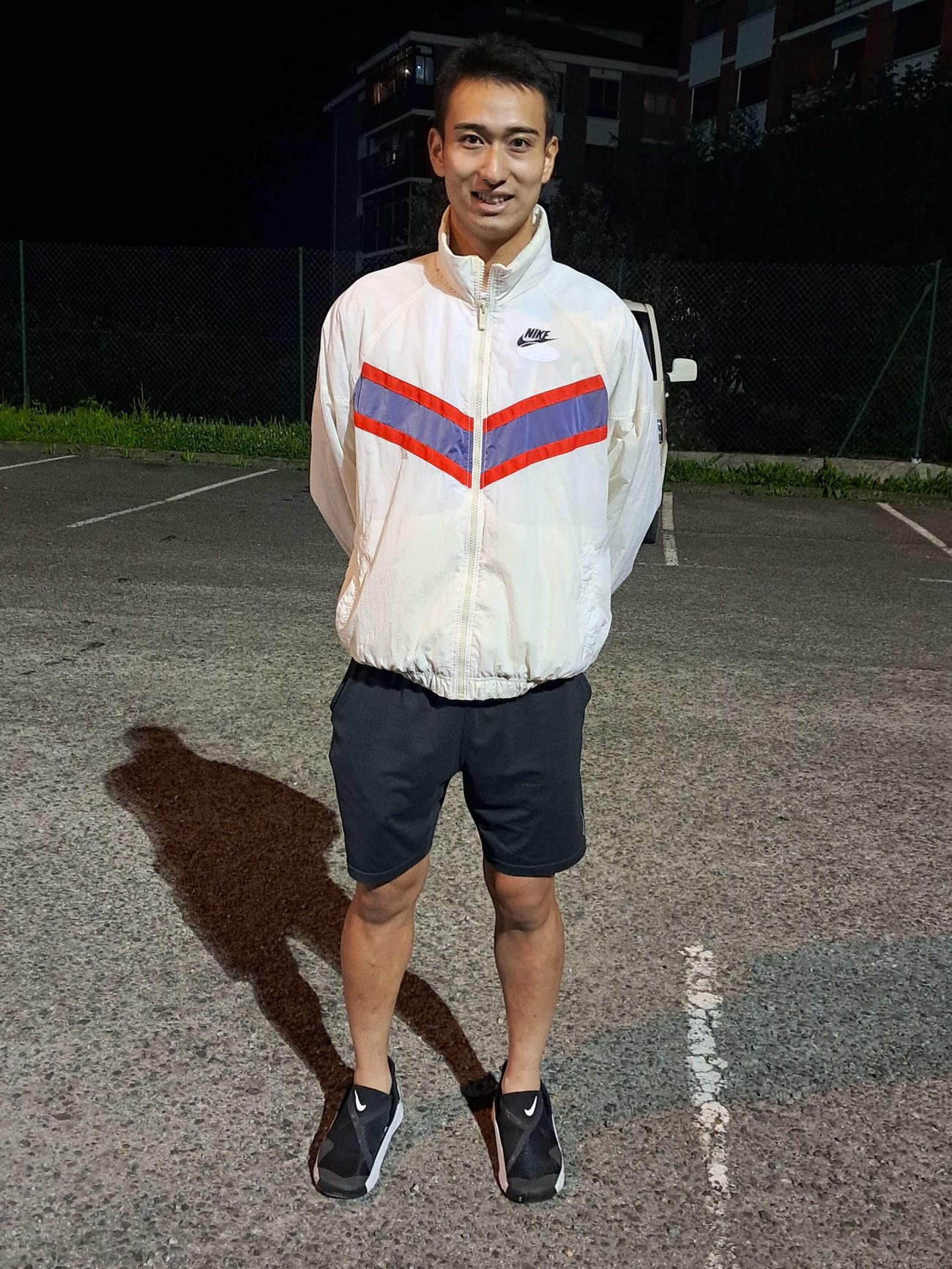 インタビューに応じた中井卓大（撮影・高橋智行）
