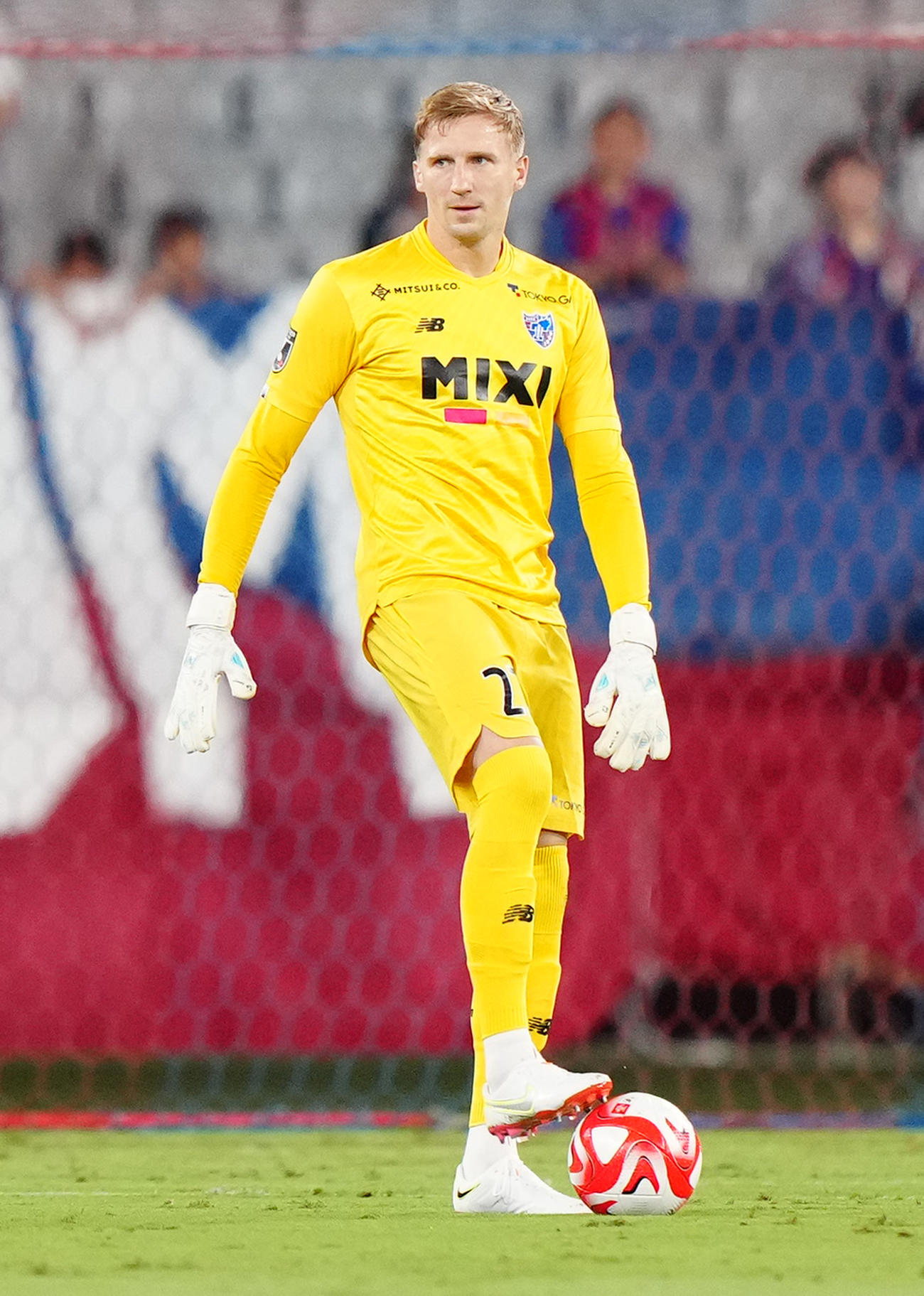 2023年9月、FC東京時代のGKヤクブ・スウォビィク