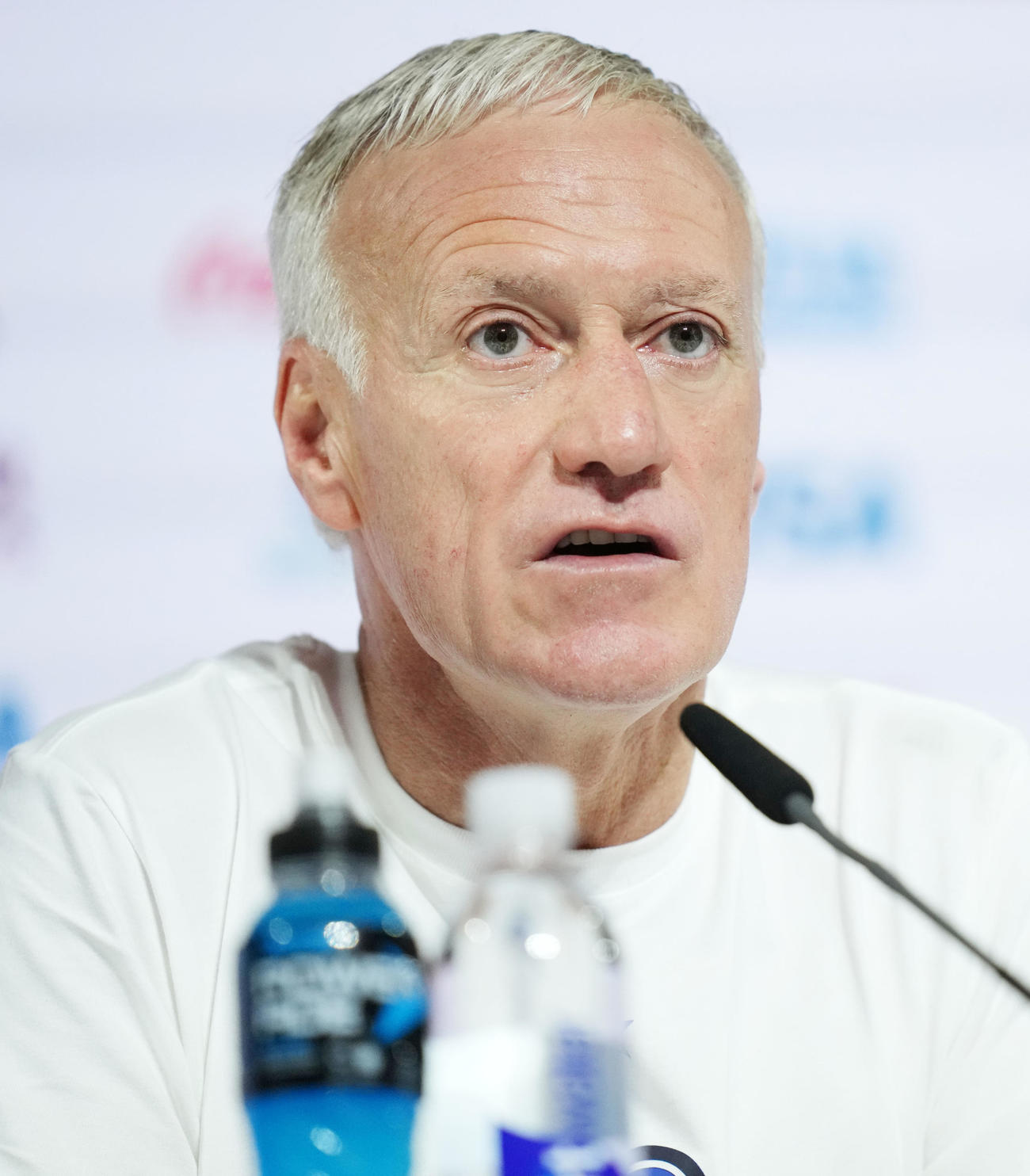 サッカー男子フランス代表のデシャン監督（2022年12月撮影）