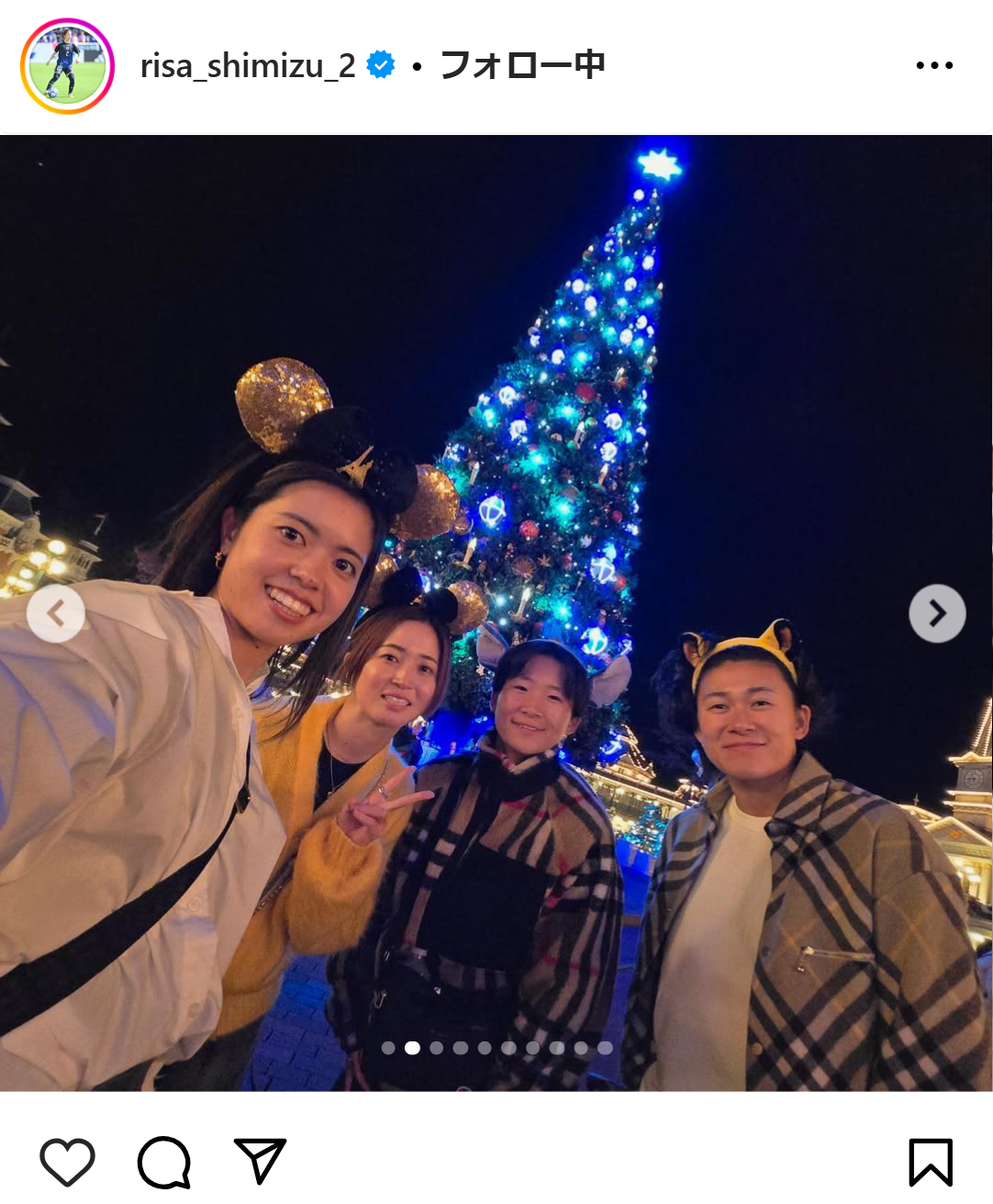 清水梨紗のインスタグラムから