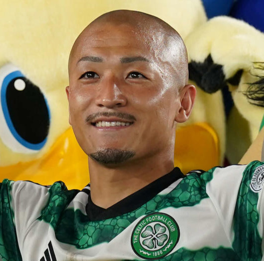 セルティック前田大然（2023年7月撮影）
