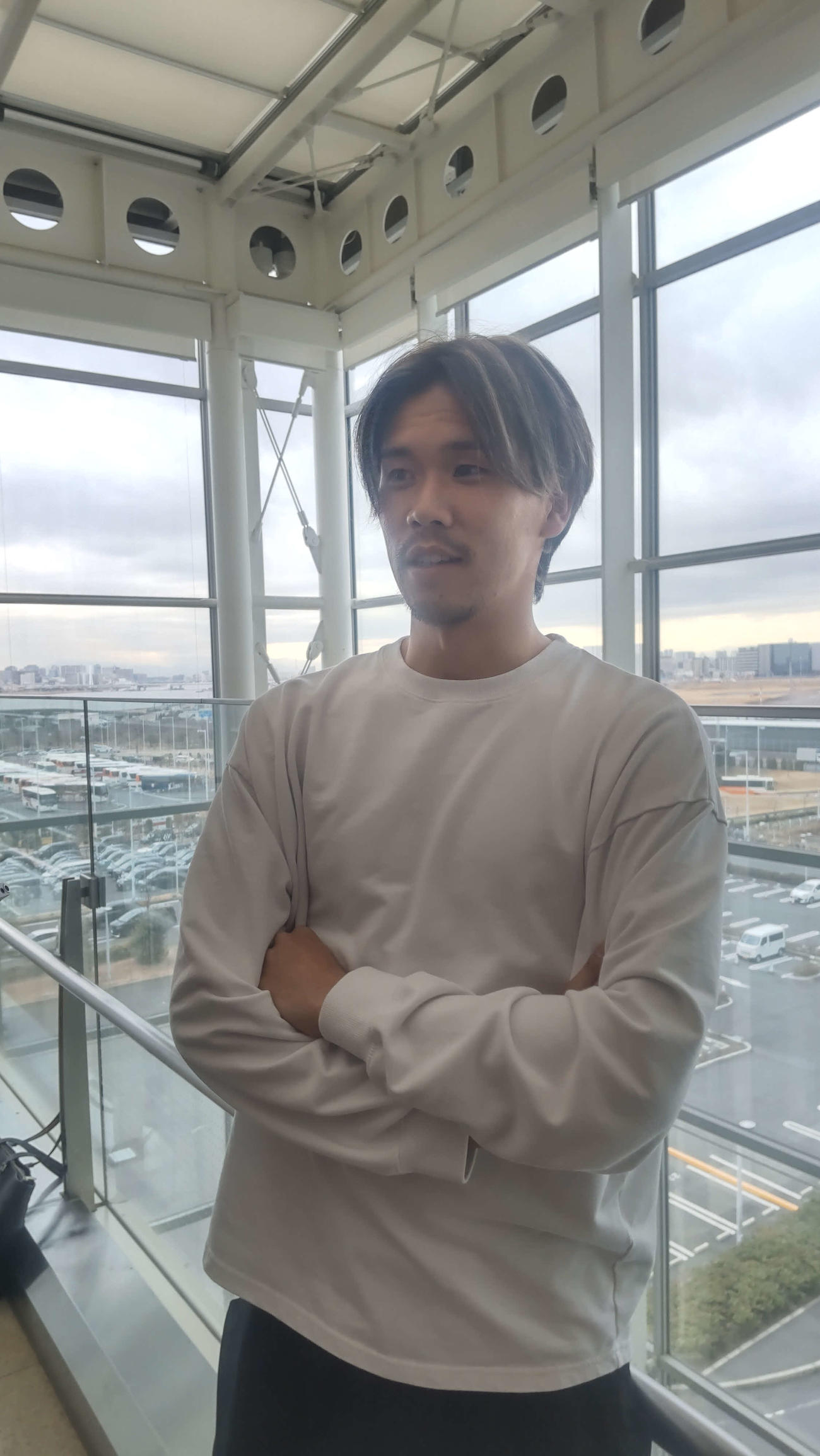 新シーズンへ出国した米MLSのLAギャラクシーDF山根視来