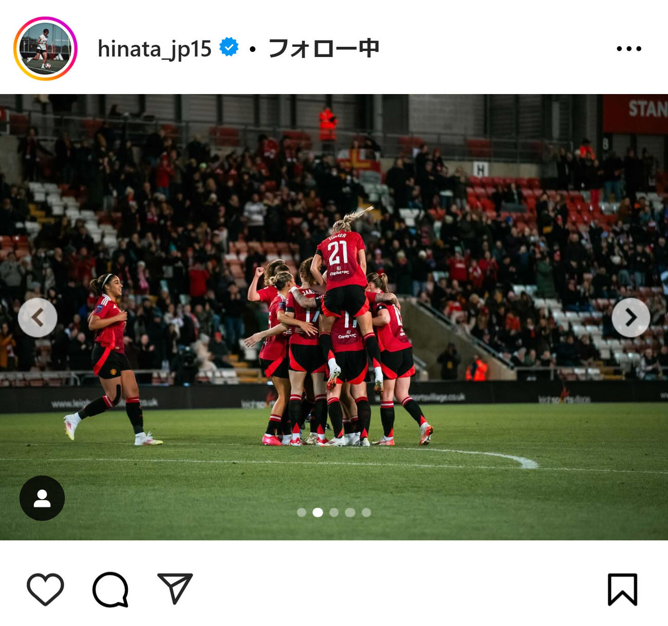 宮沢ひなたのインスタグラムから