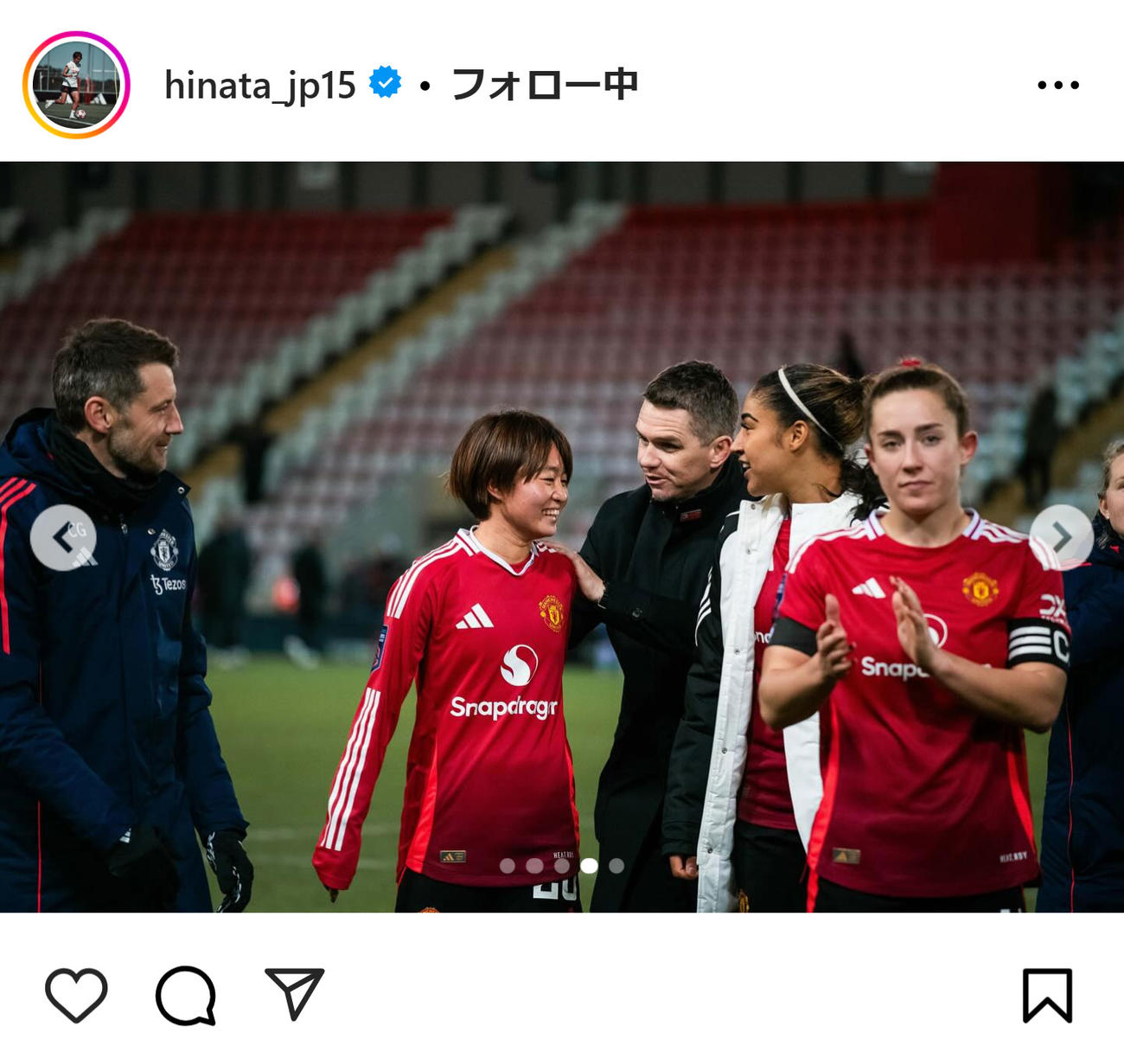 宮沢ひなたのインスタグラムから
