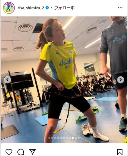 清水梨紗のインスタグラムから