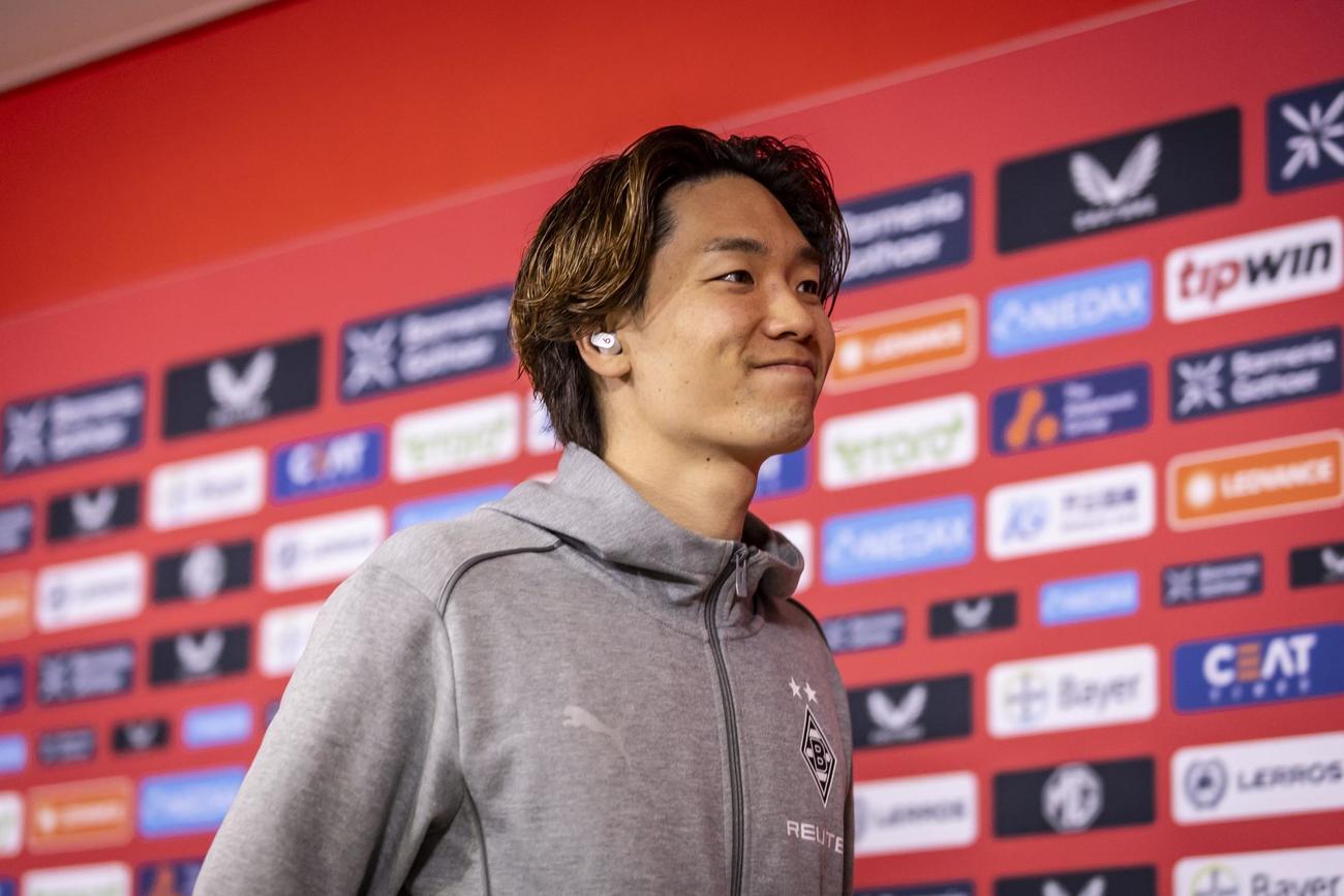 ドイツ1部メンヒェングラッドバッハに所属する日本代表DF板倉滉（クラブ提供）