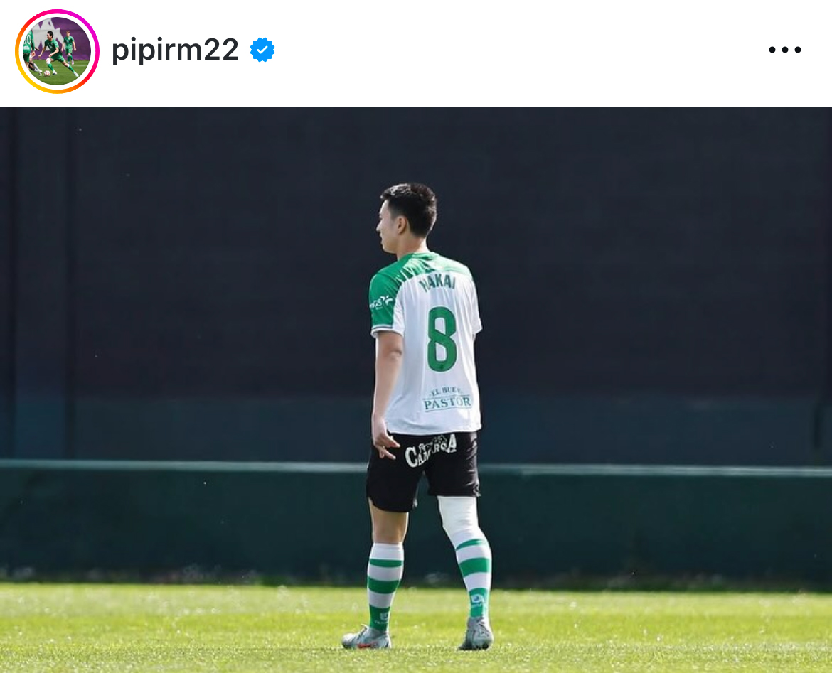 中井卓大のインスタグラムから