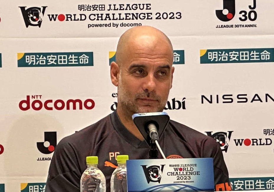 グアルディオラ氏（2023年7月撮影）