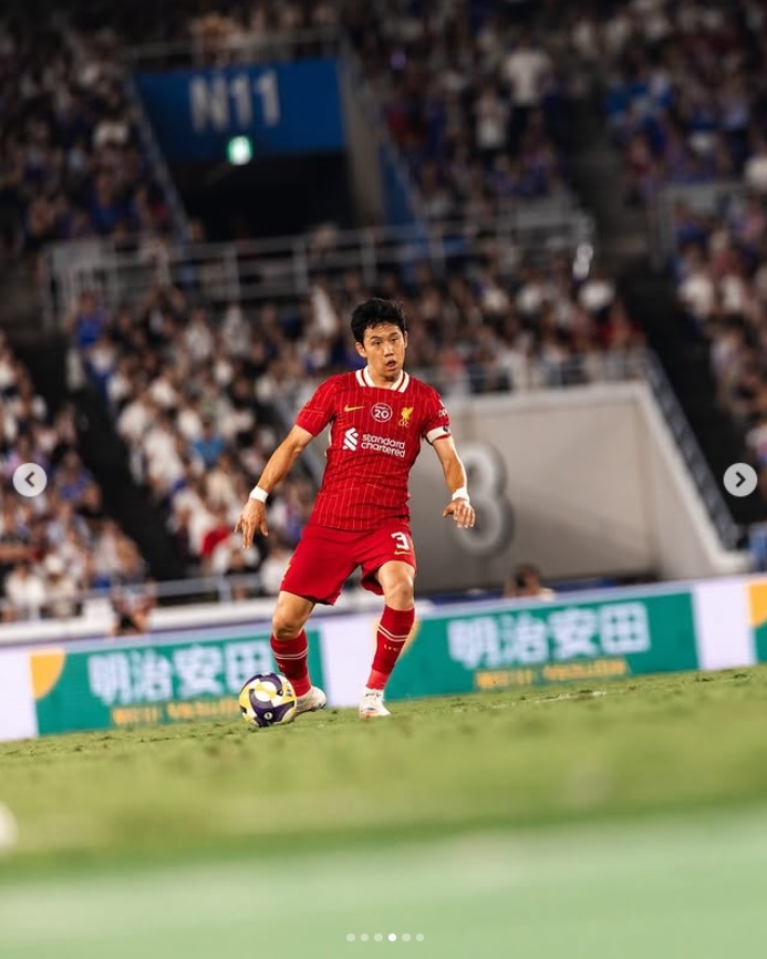 遠藤航のインスタグラムから