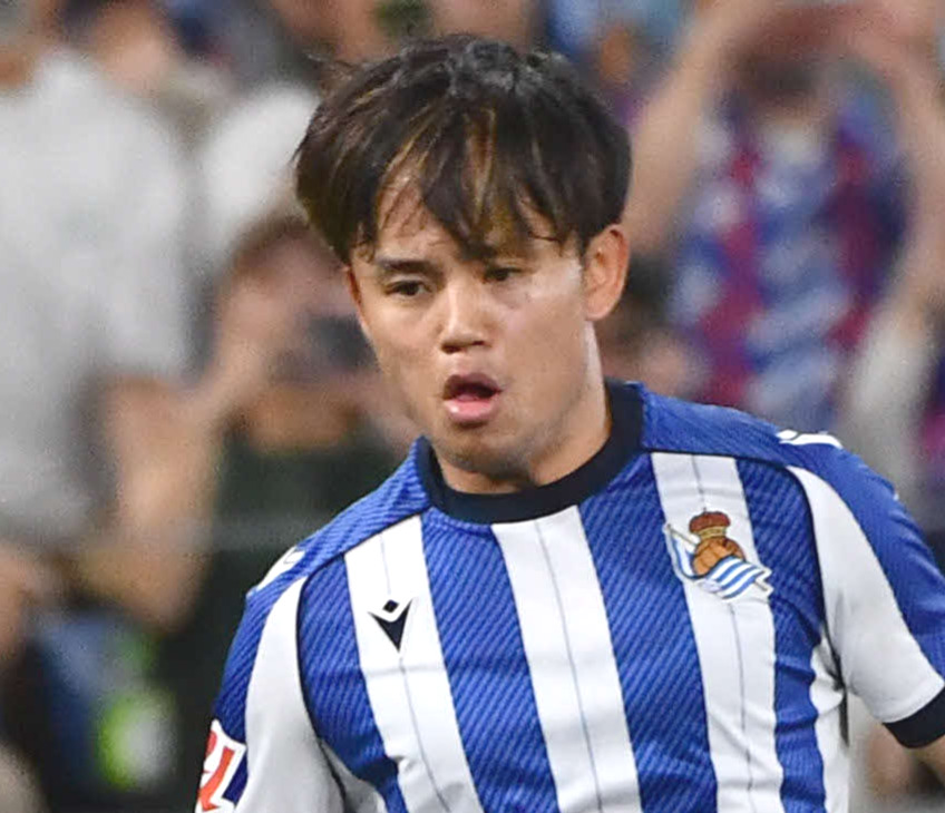 レアル・ソシエダード久保建英（2025年7月撮影）