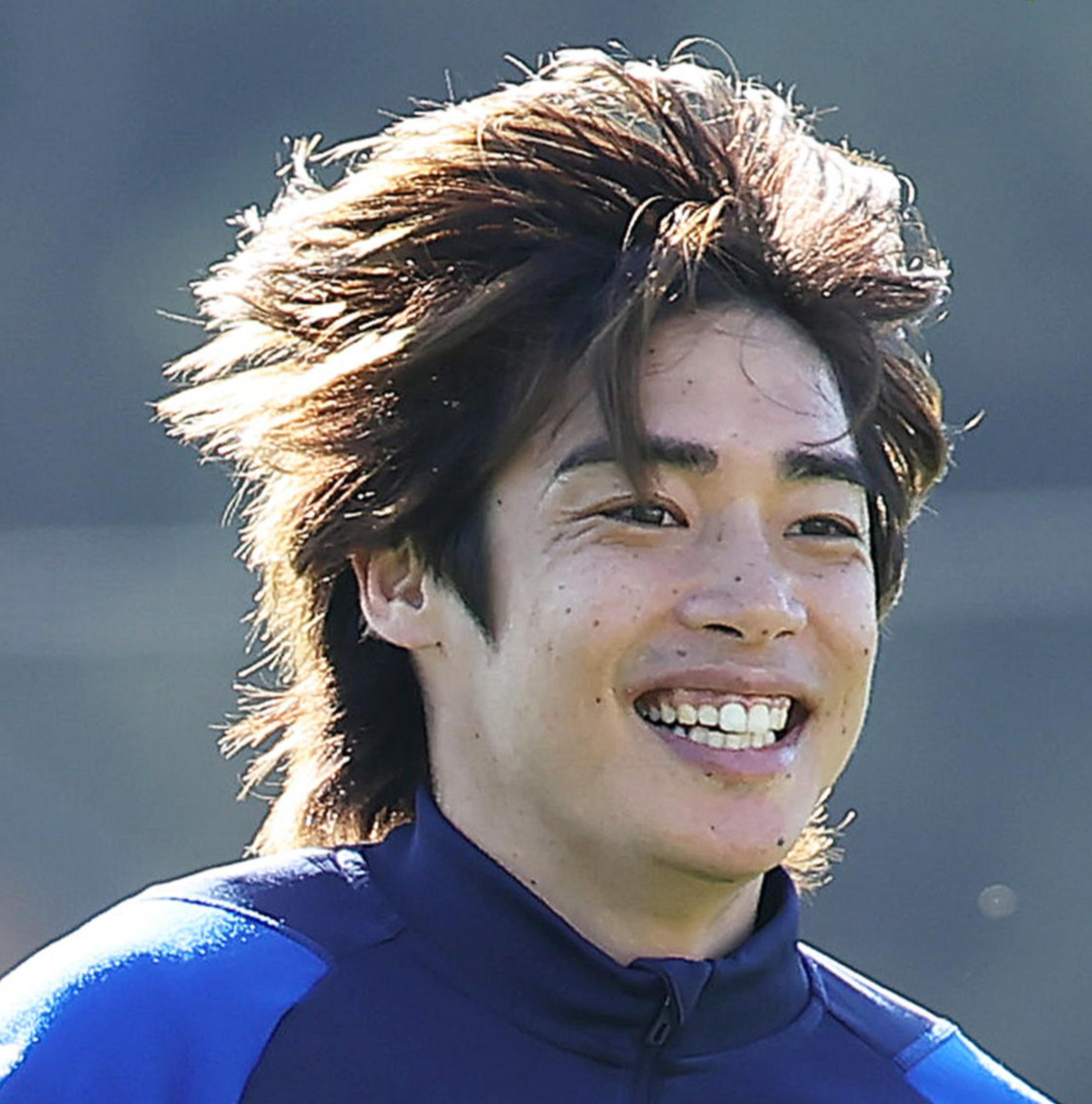 伊東純也（2023年12月29日撮影）