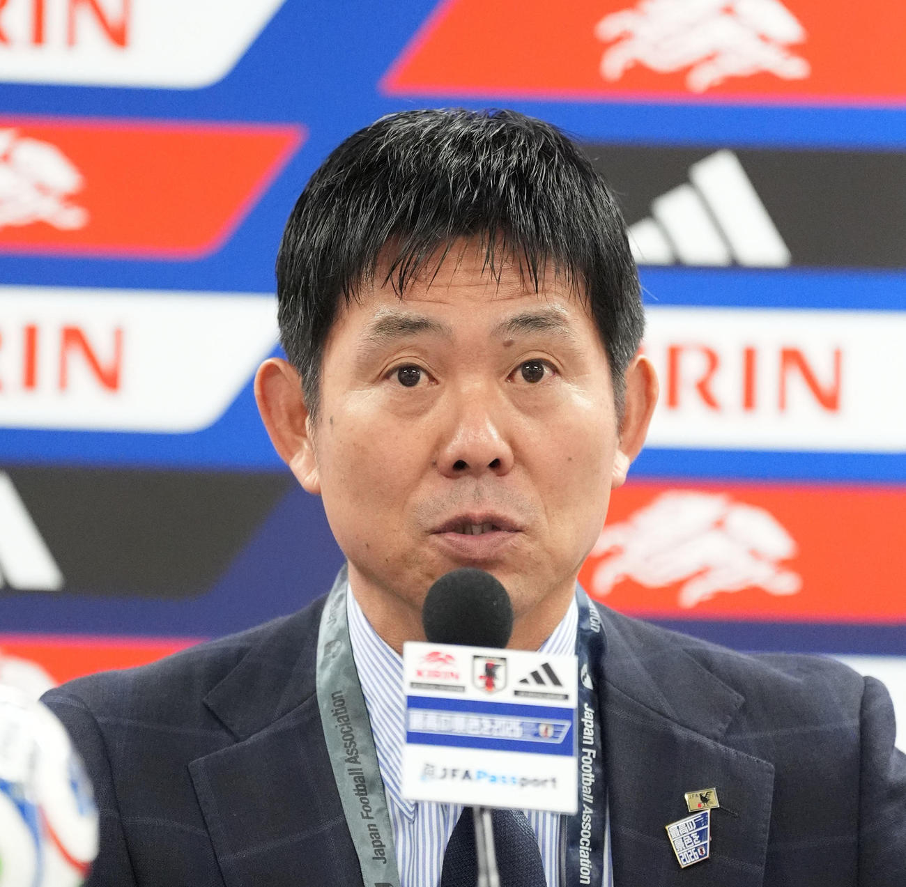日本代表の森保監督（2025年撮影）