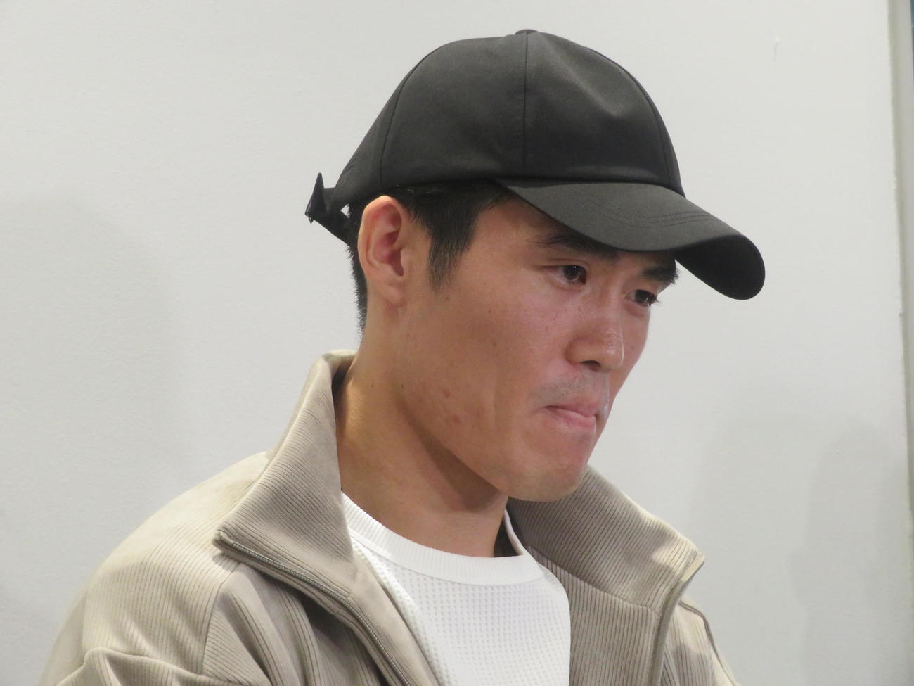 アヤックス入りが決まった日本代表DF冨安健洋（撮影・佐藤成）