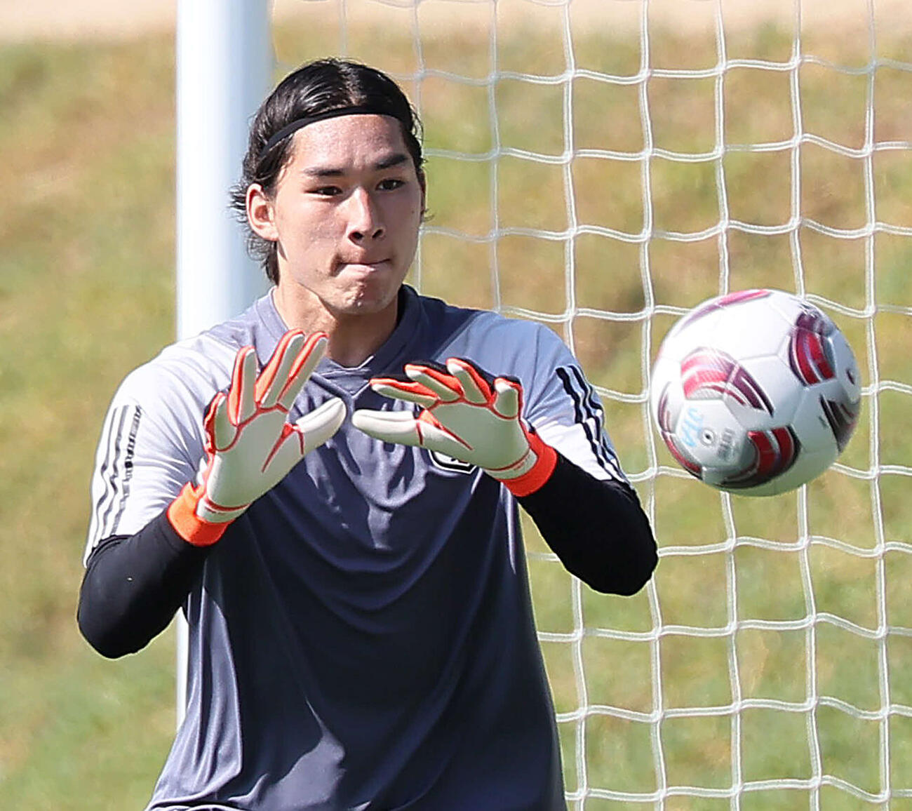 アントワープGK野沢大志ブランドン（2024年1月撮影）