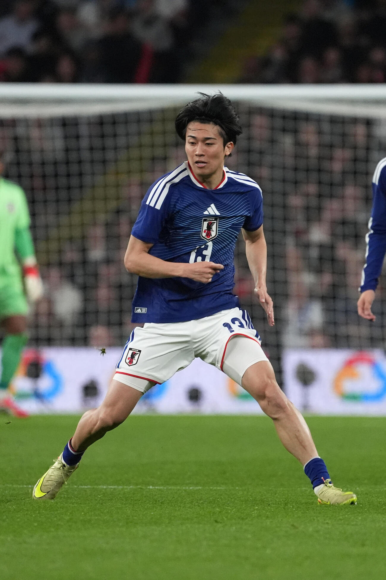 26年3月31日　日本対イングランド　先発出場する中村敬斗（撮影・パオロ　ヌッチ）
