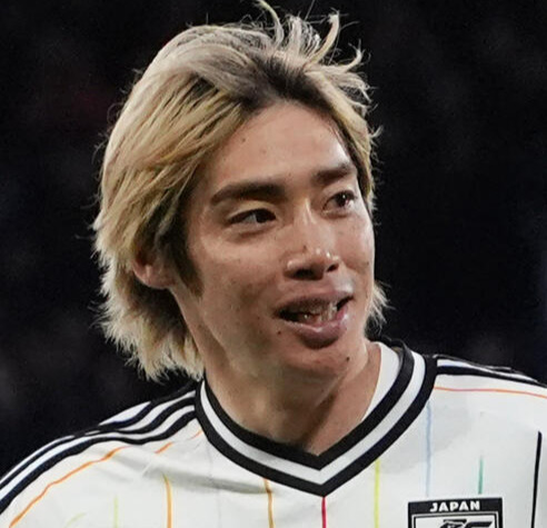 伊東純也（2026年3月、撮影・パオロ・ヌッチ）