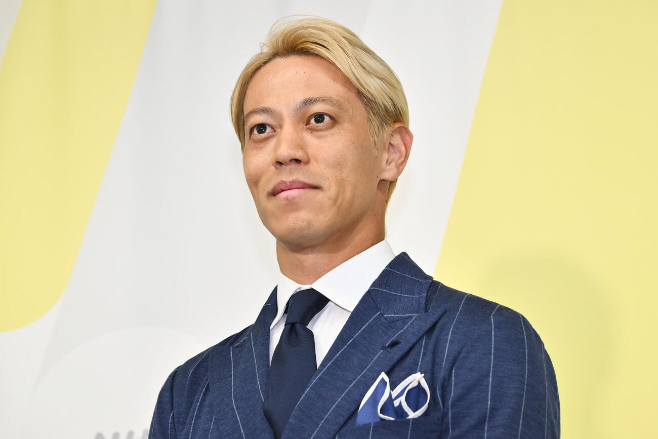本田圭佑（26年5月撮影）